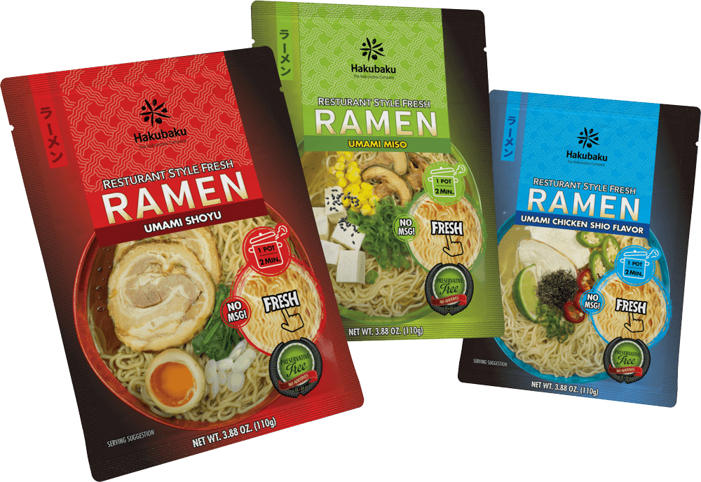 Fresh Ramen Hakubaku Fresh Ramen Noodles Mochi Mugi Pearled Barley