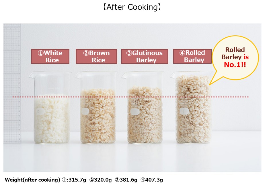 kinds of rices after cooking